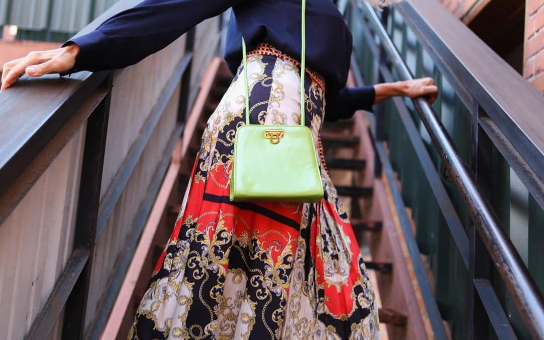 Mixing Fall Trends: Can leopard, scarf print and neon live in harmony?