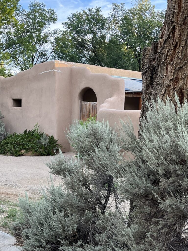 Old house in Taos, New Mexico