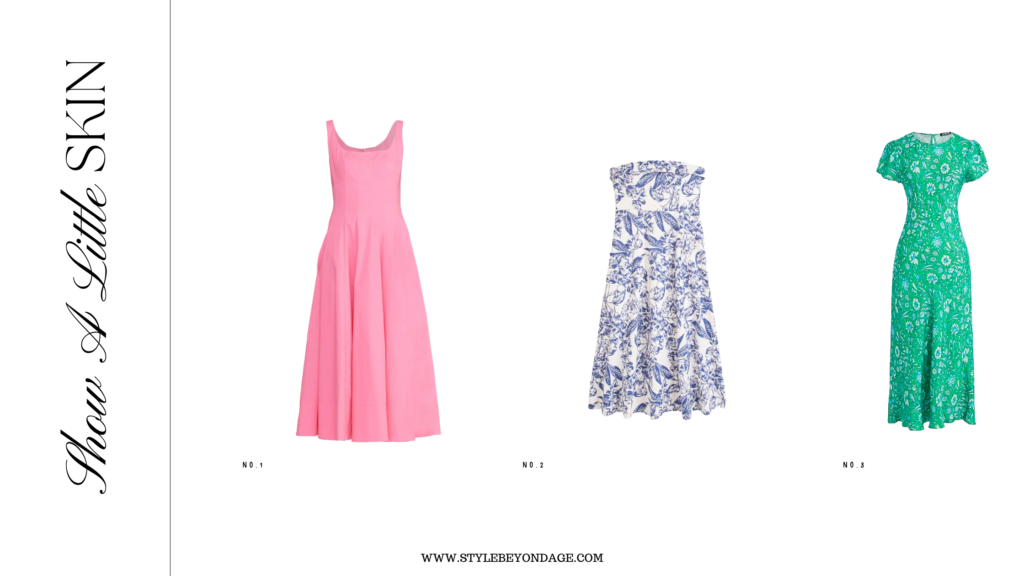 Show a little skin with dresses for 5 Inspired Easter Outfit Tips for the Weekend