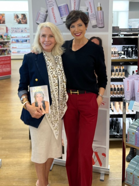 Dominique Sachse and Style beyond age at a book signing