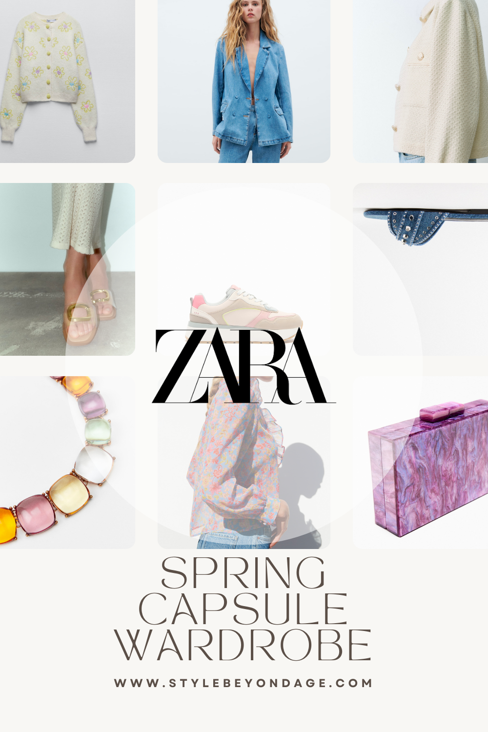 Zara Spring Capsule Wardrobe 2023