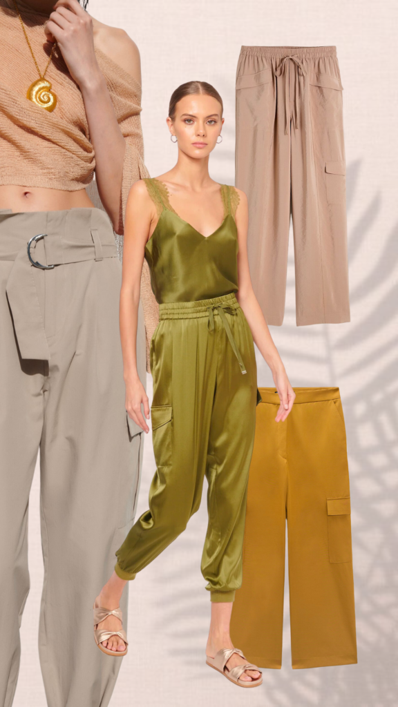 Zara olive cargo utility pants in 2023