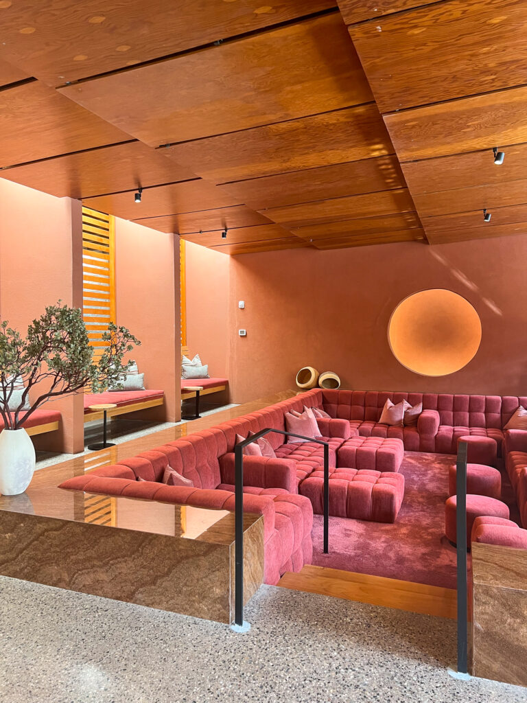 Lounge area at Spa in Sedona