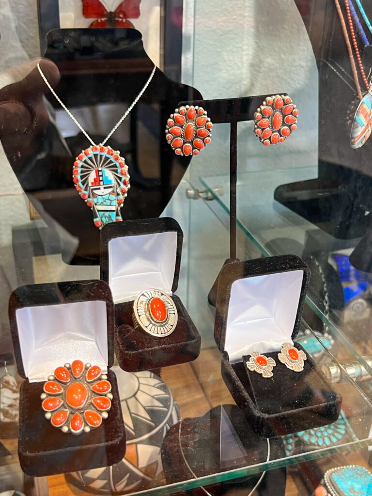 Hand made jewelry in Sedona