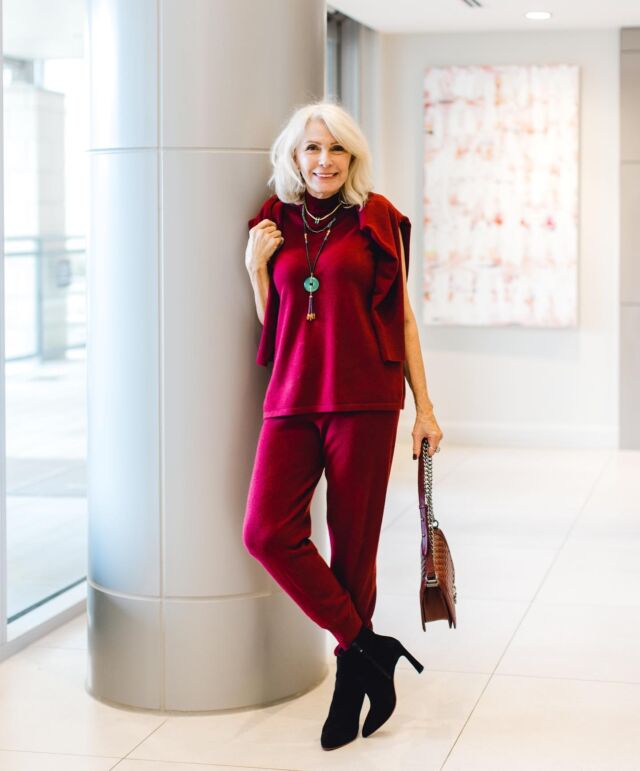 Elevate your style.  I am doing just that with these fantastic pieces from the  collection @lovechicos. #ad. This fantastic cashmere look can be worn so many ways and it’s all on sale!
 
 The jogger is a fantastic piece with booties, heels or sneakers and the mock turtleneck can be worn in any climate.  In this  case I draped the V-neck cashmere sweater over it just in case.  The collection can go from day to night and keep you stylish for any event casual or dressy. Check my blog for more all occasion looks with 5 beautiful @lovechicos pieces. 
 
Whenever I see cashmere on sale I take advantage of it.  These pieces will stay in your wardrobe for years to come. It’s a  sale that shouldn’t be missed!
 Go to the link in my bio to see the blog with all the different luxe you can get from this capsule collection

#lovechicos #LoveChicos #styleover60 #effortlesschic #agingwell #newageofaging #chicover60.  #dallaslifestyleblogger #womenwithstyle #classicstyle #simplebutelegant #agelessbeauty #nobounderies #minimalchic  #stylebeyondage